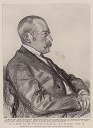 M. Pierre Marie Waldeck-Rousseau, der französische Premierminister